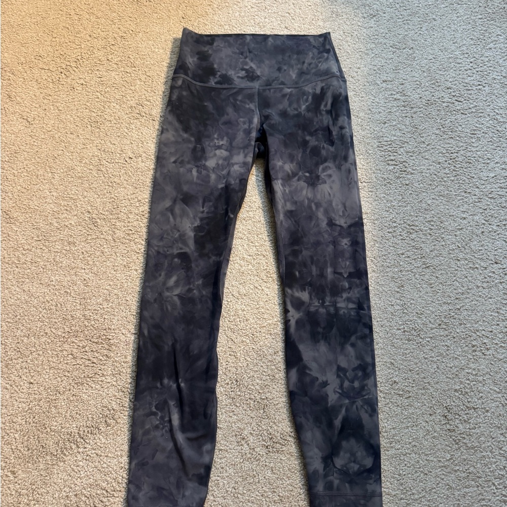 Lululemon align leggings diamond dye size 6